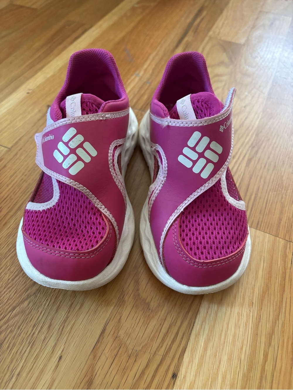 Columbia Kids Hot Pink Slip-On Athletic Sneakers